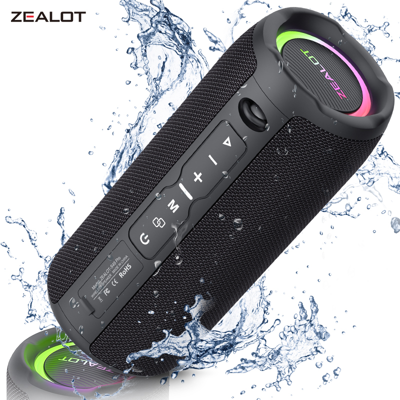 Jbl Speaker Flip 6 - ZEALOT-S49PRO Speaker Bluetooth Portabel 20W IPX6