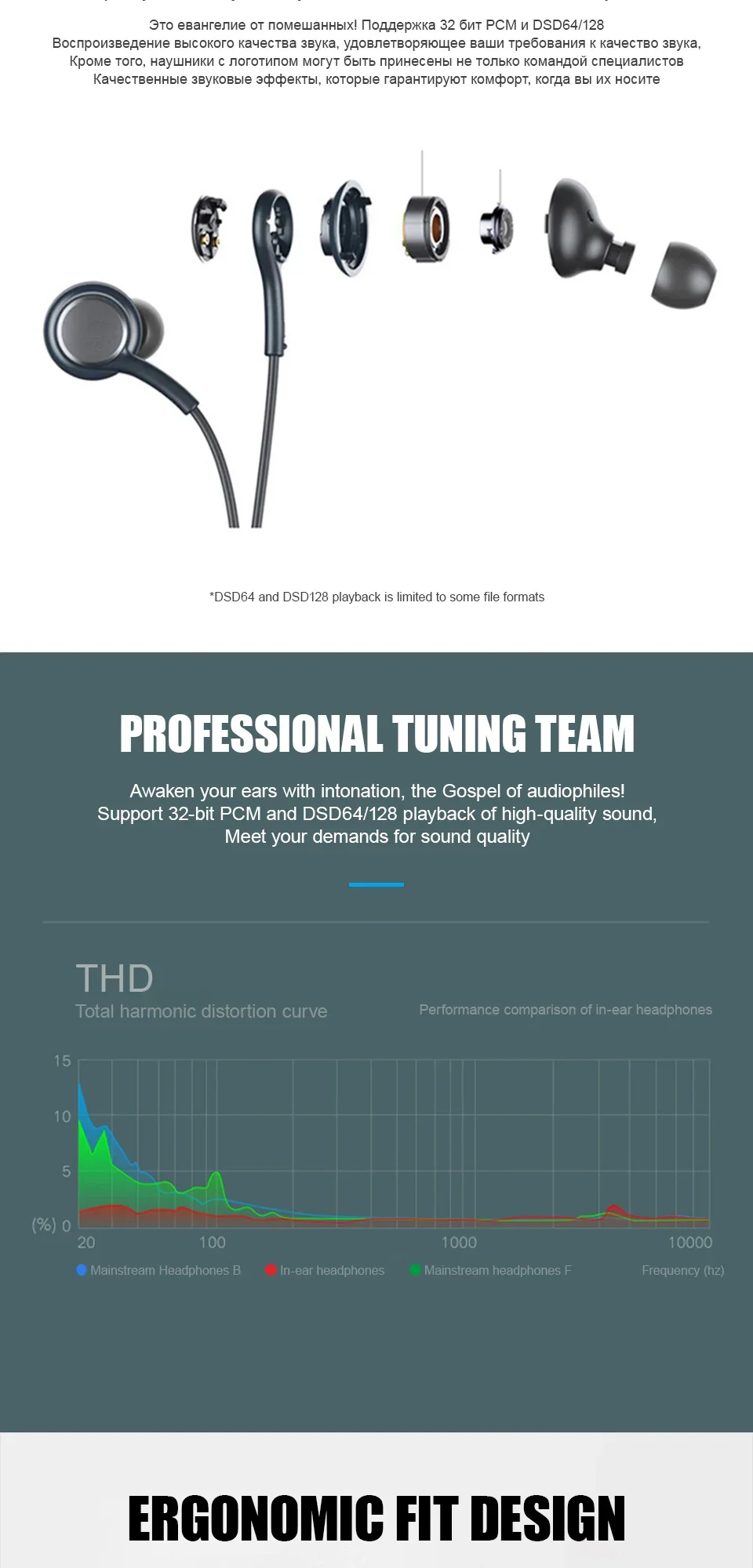 Earphone Kabel Tipe-C 3,5 mm,  - Audiophile Headphone Wired ulasan dan harga